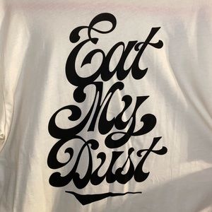 NWT Large the bee & the fox Eat my Dust tee ✨🤩